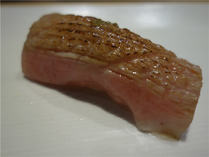seared chu-toro tuna sushi
